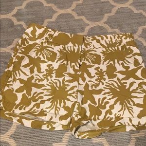 JCREW 5” inseam patterned shorts. Size 2
